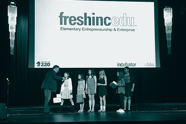 Students in auditorium