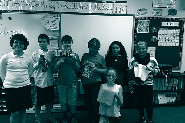 Students in classroom